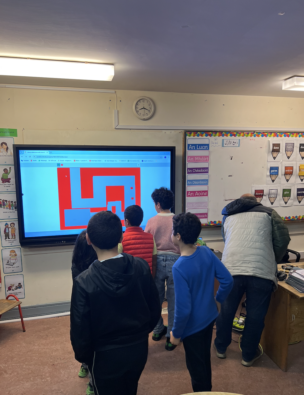 Kids learning to code at CodeSprouts